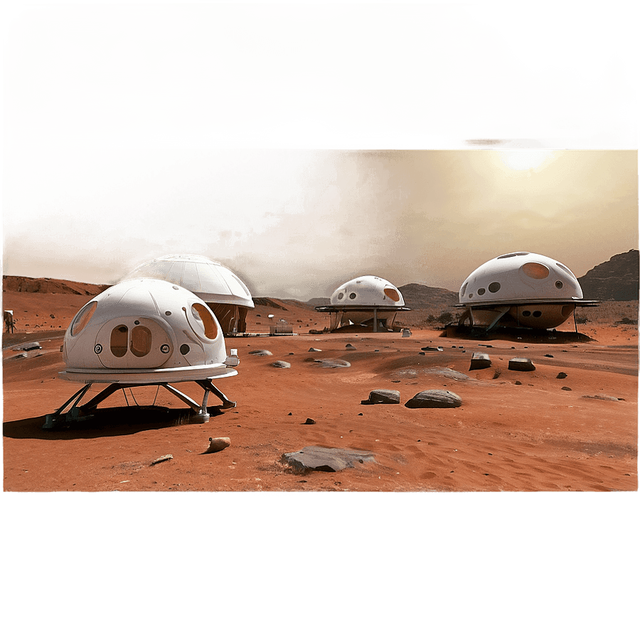 Martian Settlement Project PNG rsu