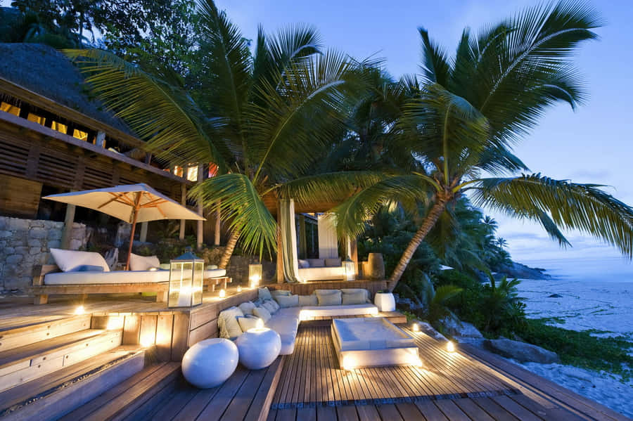 Strandtagesbett2560 x 1703 Hintergrundbild