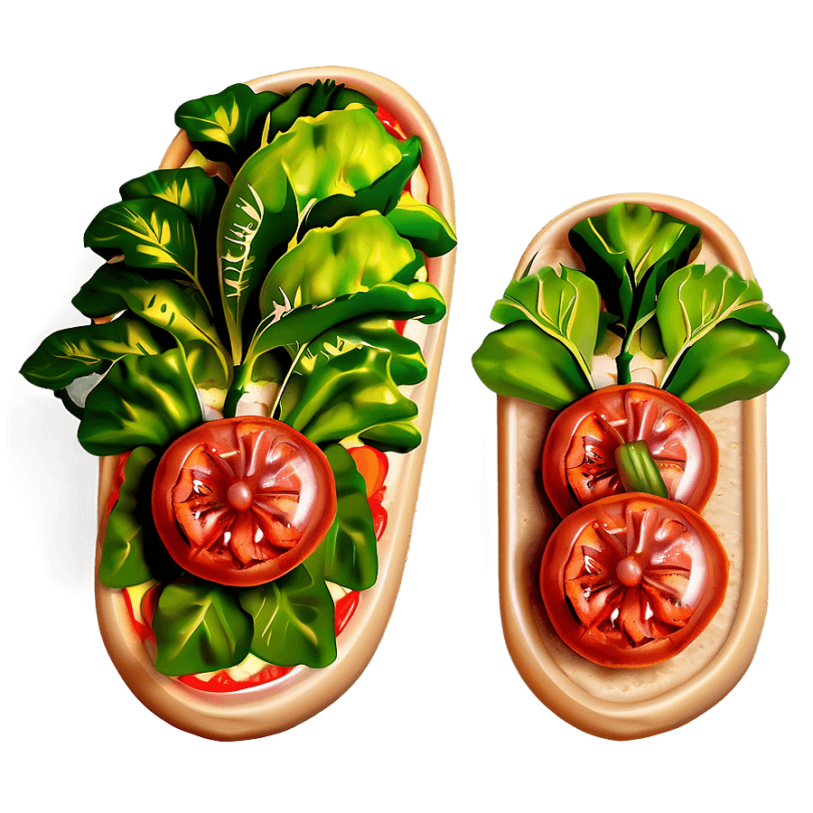 Veggie Pizza Cartoon PNG xvo