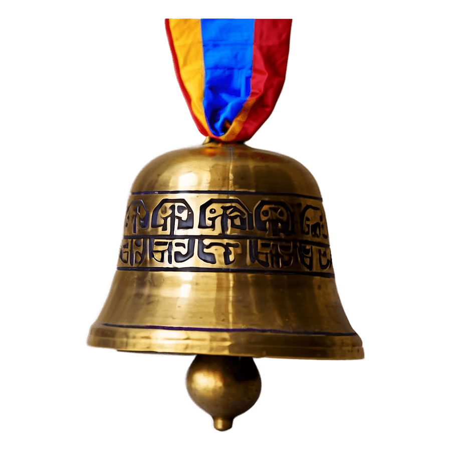 Tibetan Prayer Bell PNG eqs45