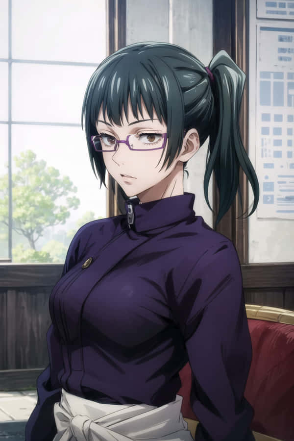 Maki Zenin Anime-Porträt