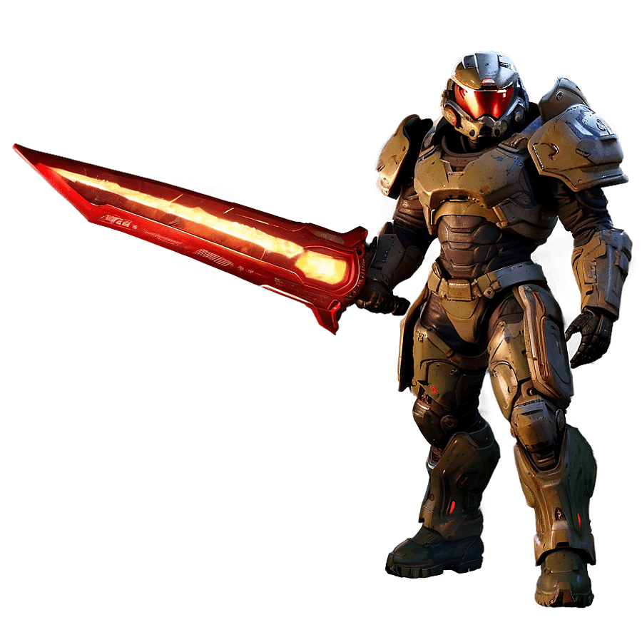 Doom Slayer Hell Knight Duel PNG 05242024