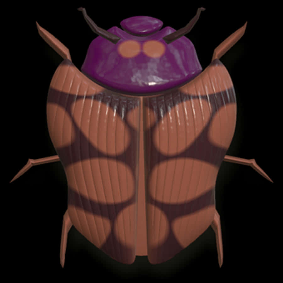 Stylized Ladybug Illustration