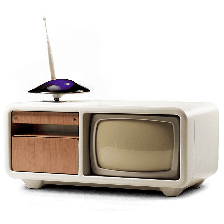 Compact CRT TV Unit PNG 05262024