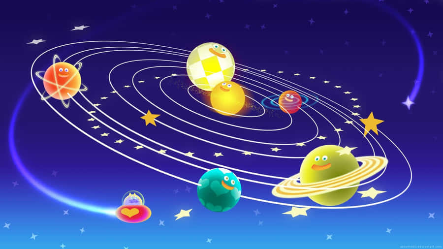 Amigos Planetários Divertidos