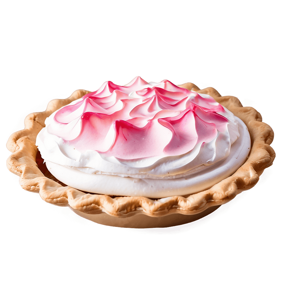 Pink Lemonade Meringue Pie PNG dbp
