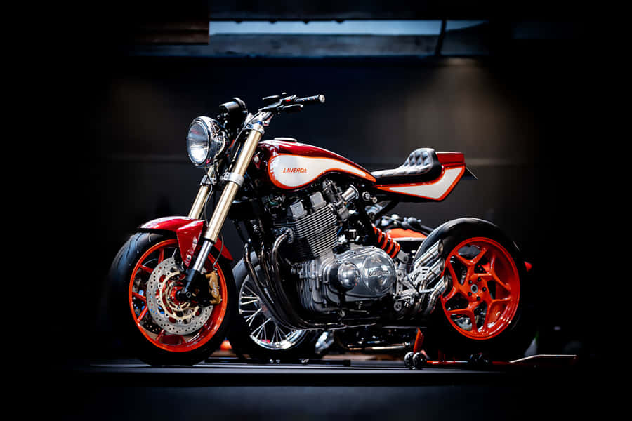 Exibição da Motocicleta Laverda