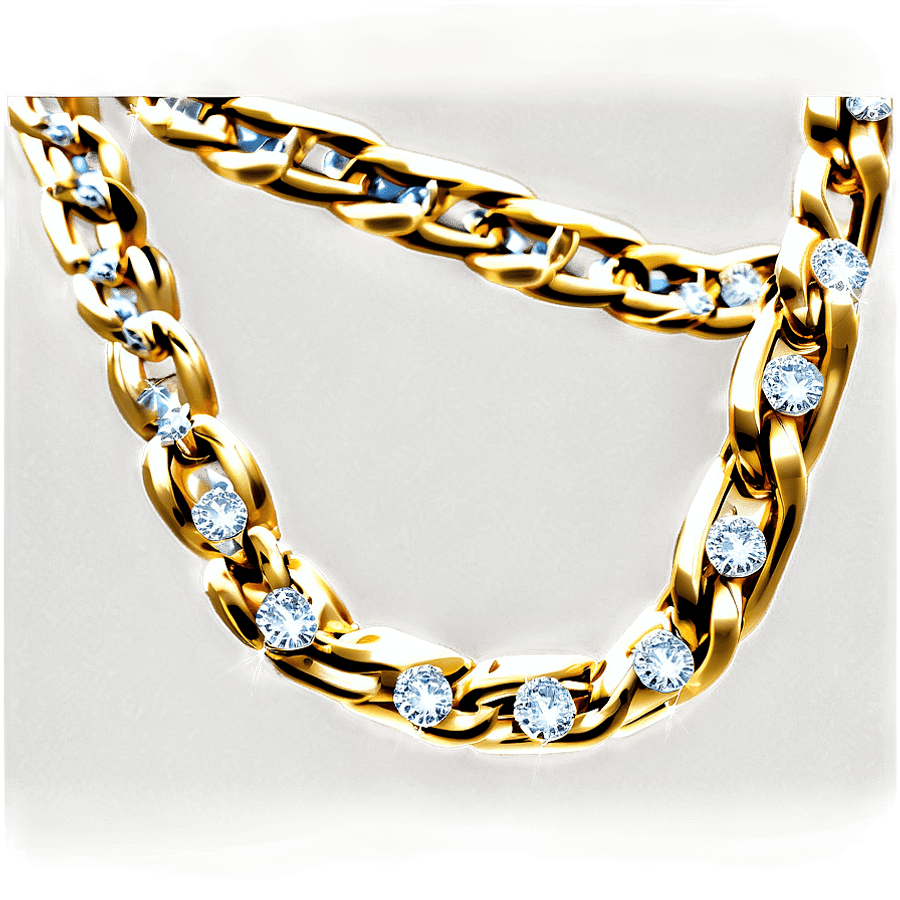 Layered Diamond Chain PNG 65