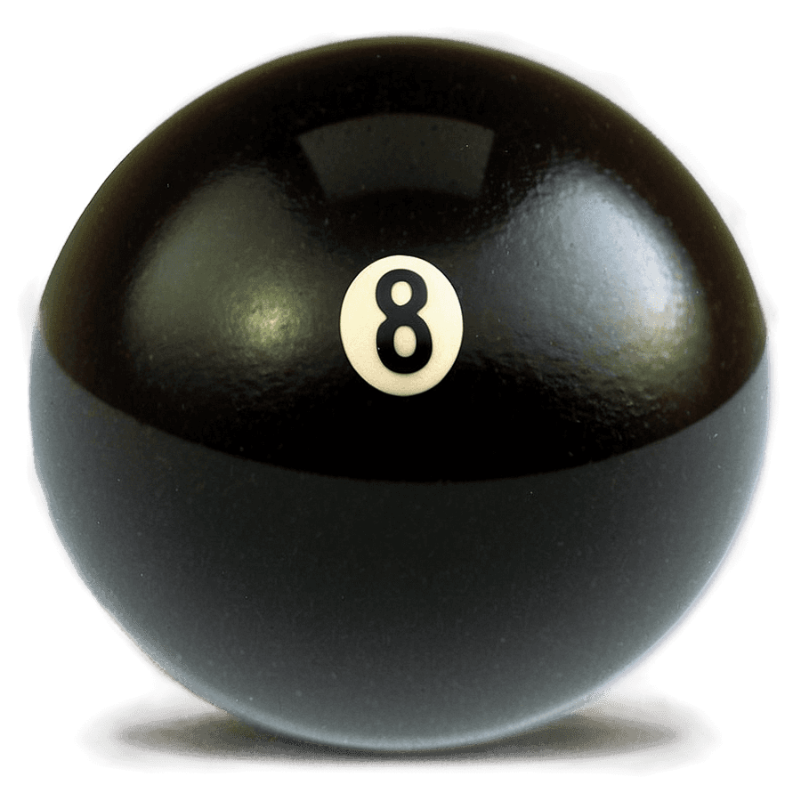 Realistic 8 Ball PNG 76
