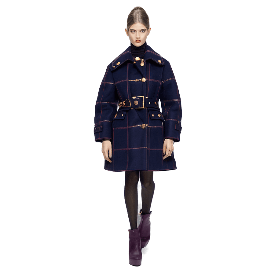 Dior Winter Coat PNG lha