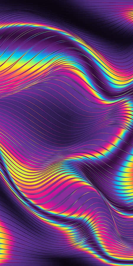 VerleihenSie Ihrem Telefon neue Energie mit einem Neon-Hintergrund für das iPhone.