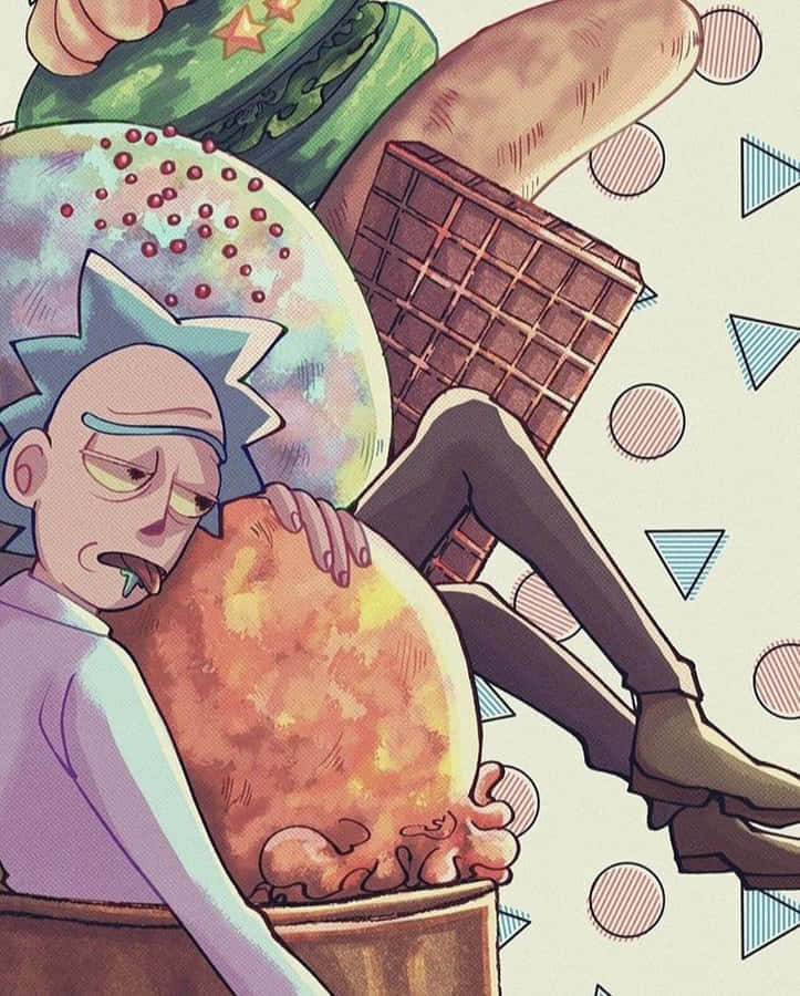 TotalRickall - Rick, Morty, Mr. Poopybutthole y amigos en un emocionante episodio de Rick and Morty.