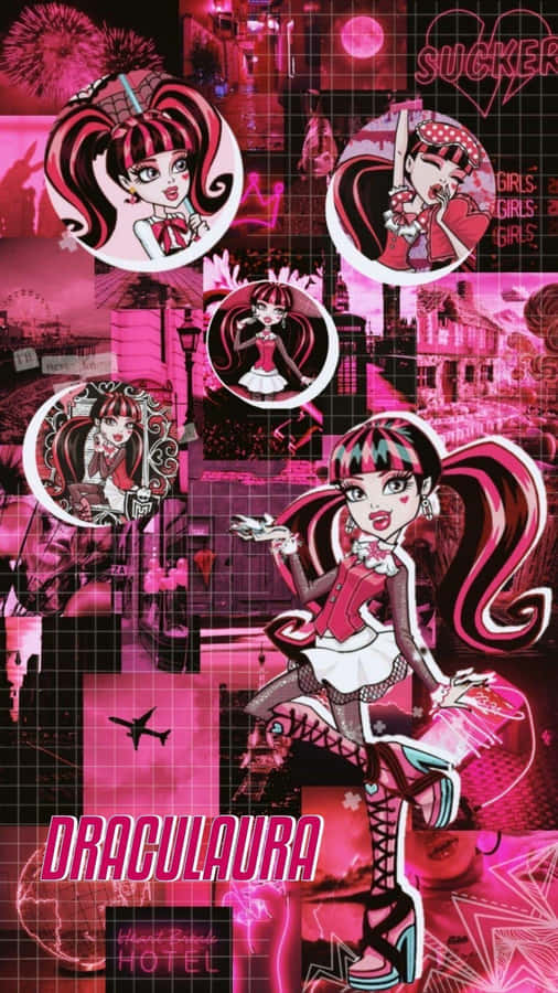 Draculaura Monster High Collage