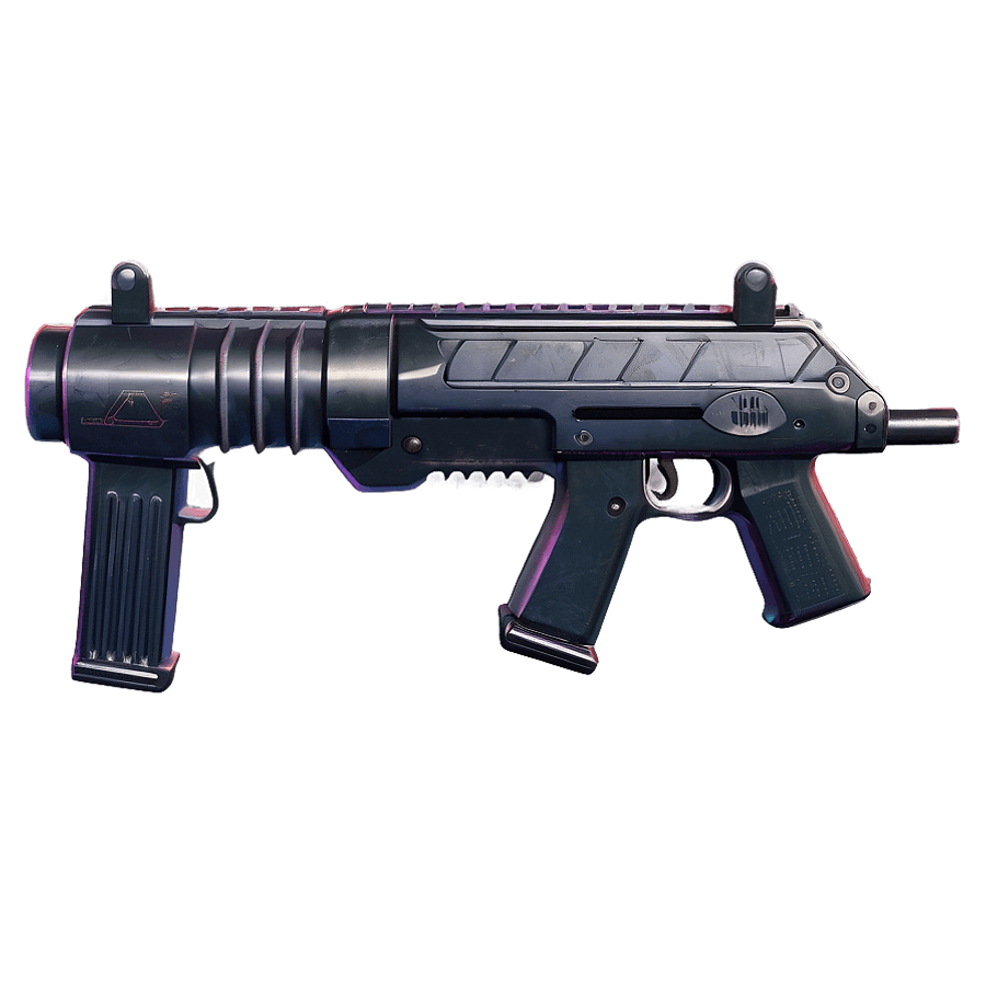 Uzi Weapon Concept Art PNG lnr33
