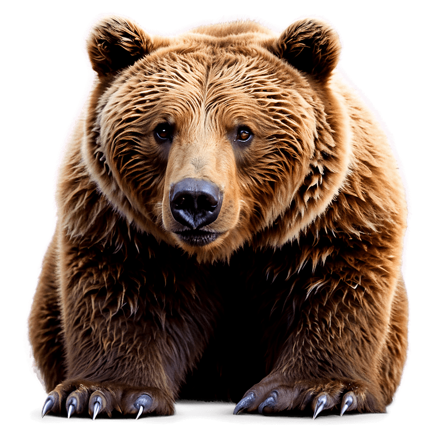 Animated Brown Bear PNG qpt87