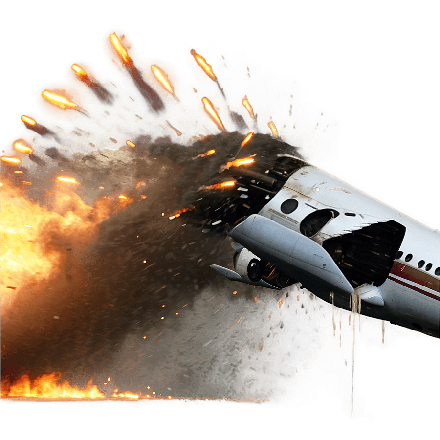 Mid-Air Collision Aftermath PNG 17