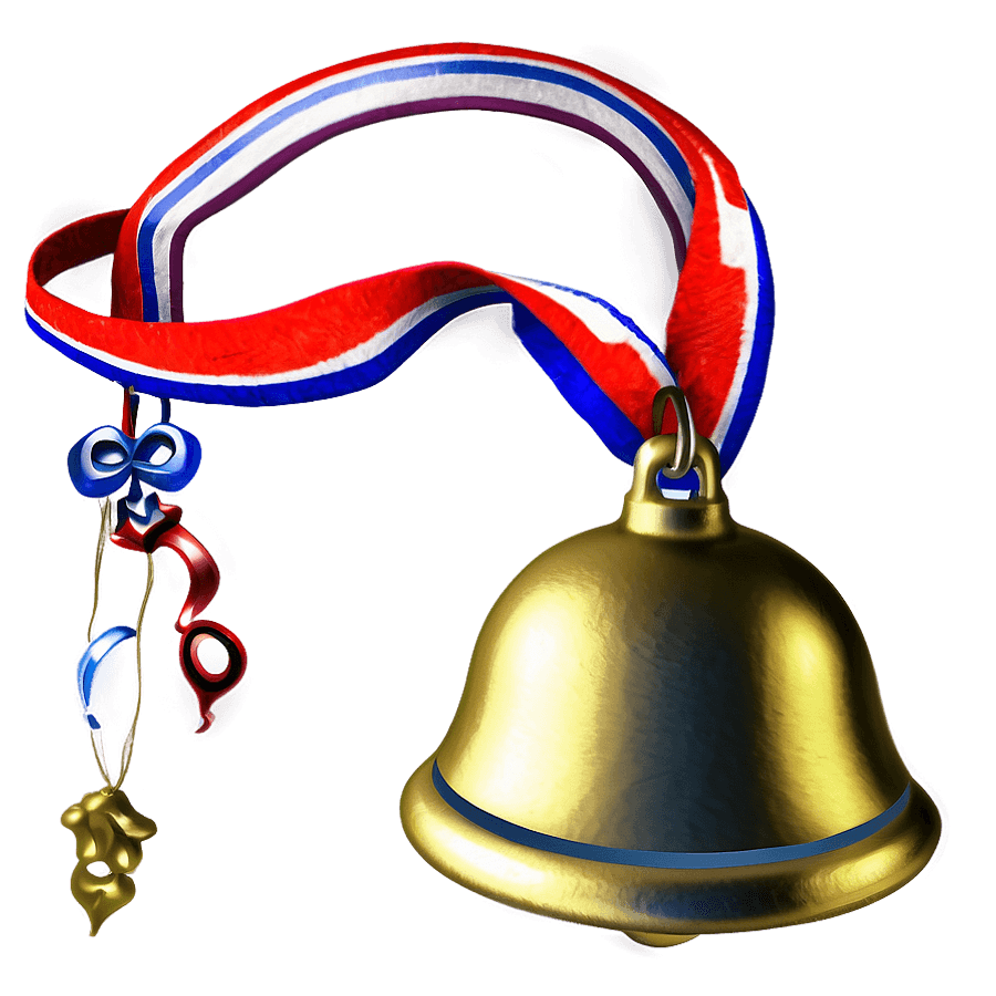 Sleigh Bell Gold PNG tgk