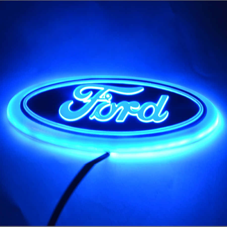 Fordlogo 900 x 900 baggrundsbillede.