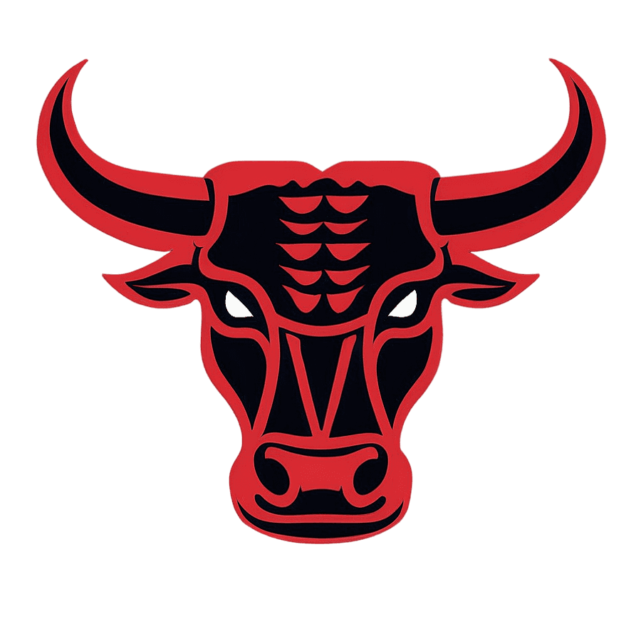 Bulls Logo Sketch PNG 29