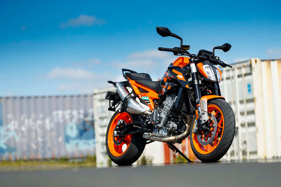 DieKTM Duke - Ein Powerhouse voller Adrenalin
