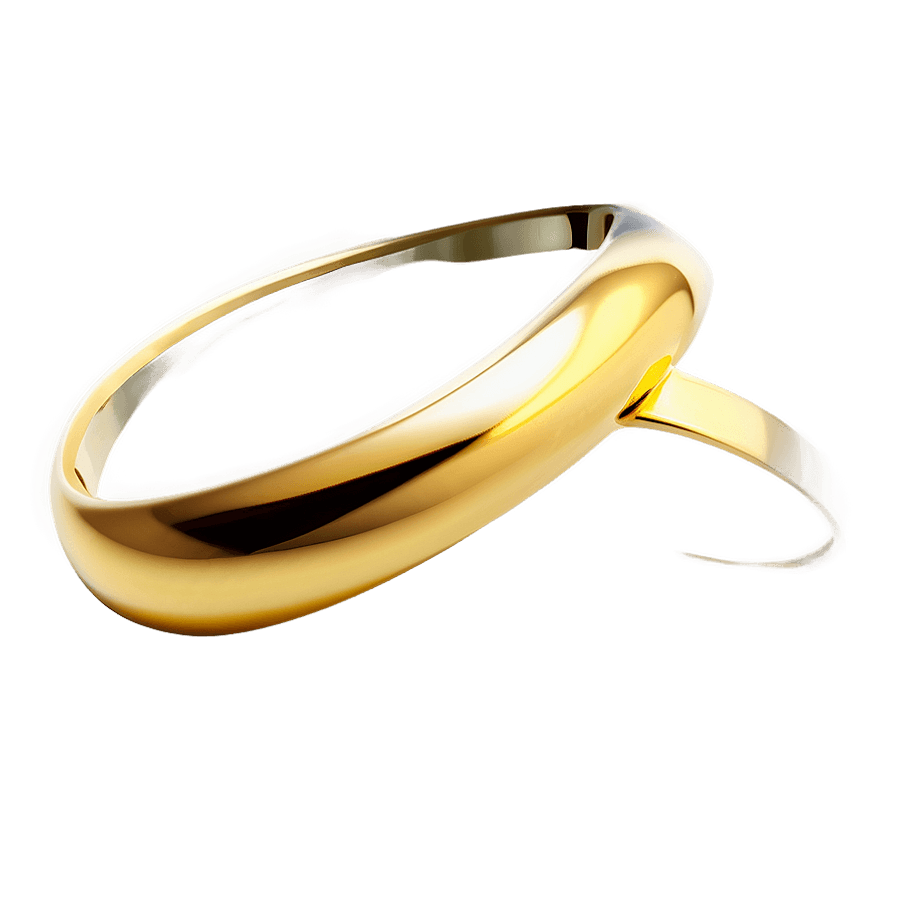 Adjustable Gold Ring PNG 53