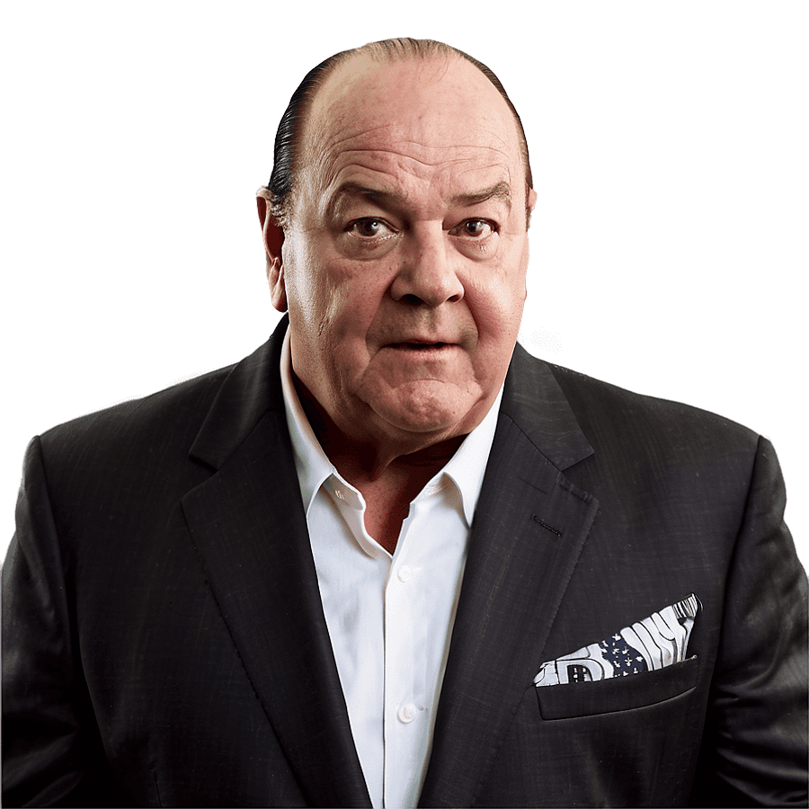 Paul Heyman’s Signature Style PNG npf