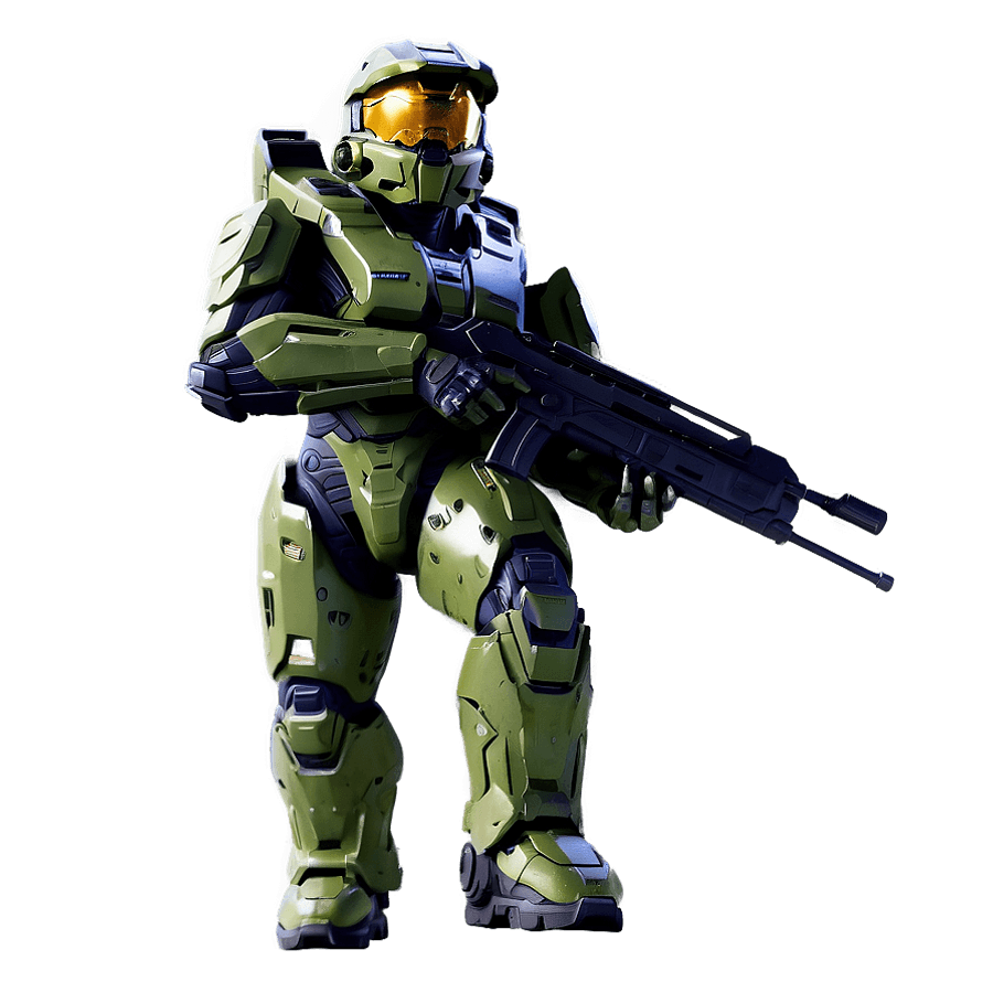 Master Chief Halo Infinite PNG ybl50