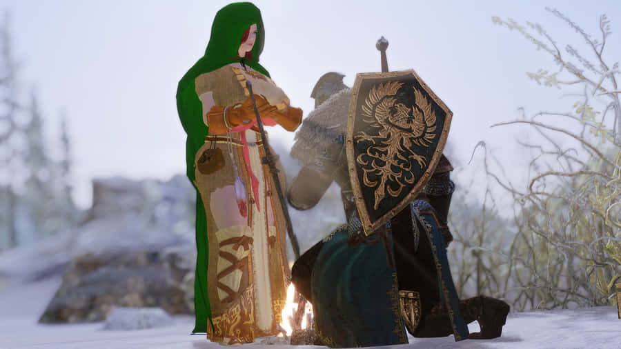 DarkSouls Emerald Herald 1920 x 1080 tapet
