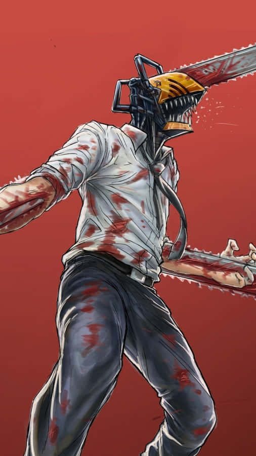 Posa d'Azione di Chainsaw Man
