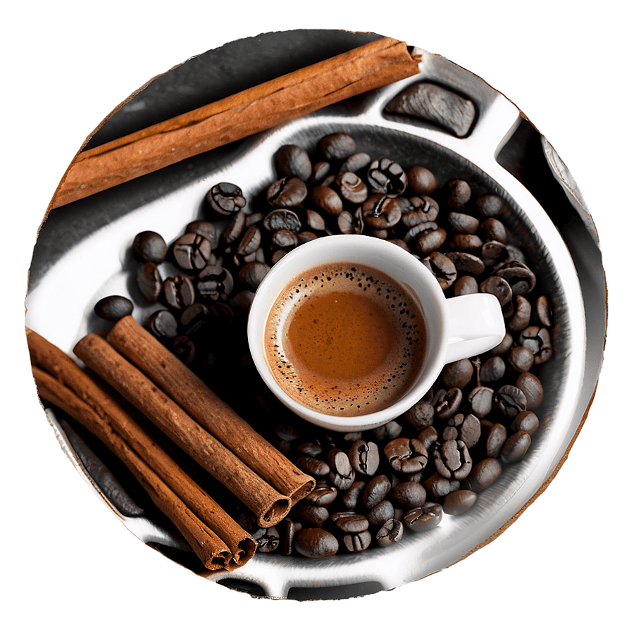 Espresso with Cinnamon PNG 50