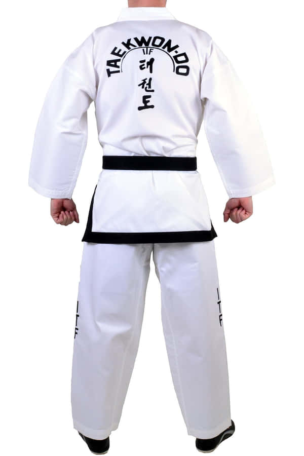 PoomsaeTaekwondo dräkt.