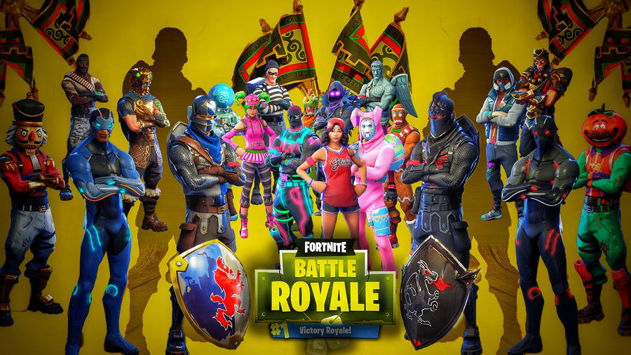 Bästabakgrundsbilderna till din dator eller mobil är de med karaktärer från Fortnite Battle Royale. Ett härligt motiv kan vara Victory Royale, som får dig att känna dig som en vinnare. Varför inte ha detta som din nya desktop bakgrund?