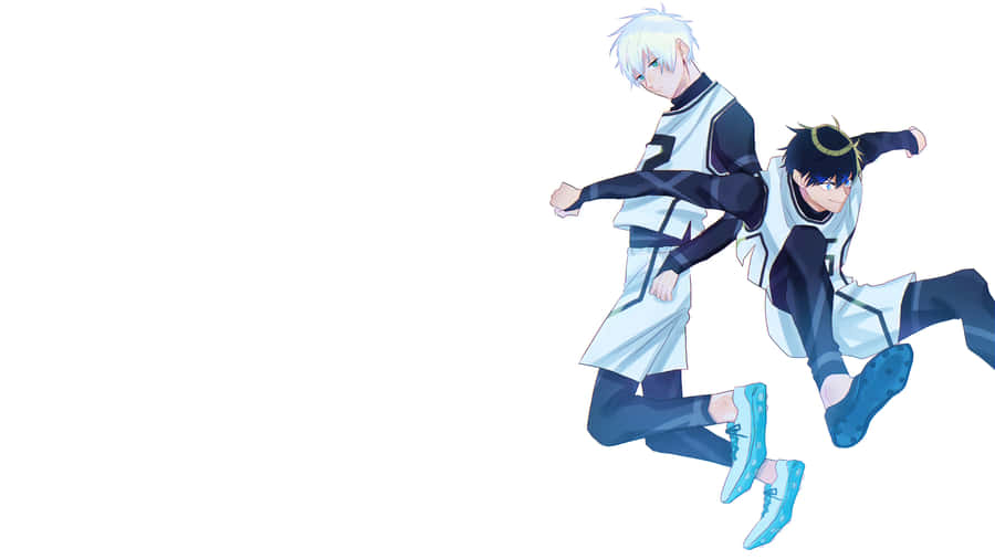 Isagi Yoichi Blue Lock Dynamisk Pose