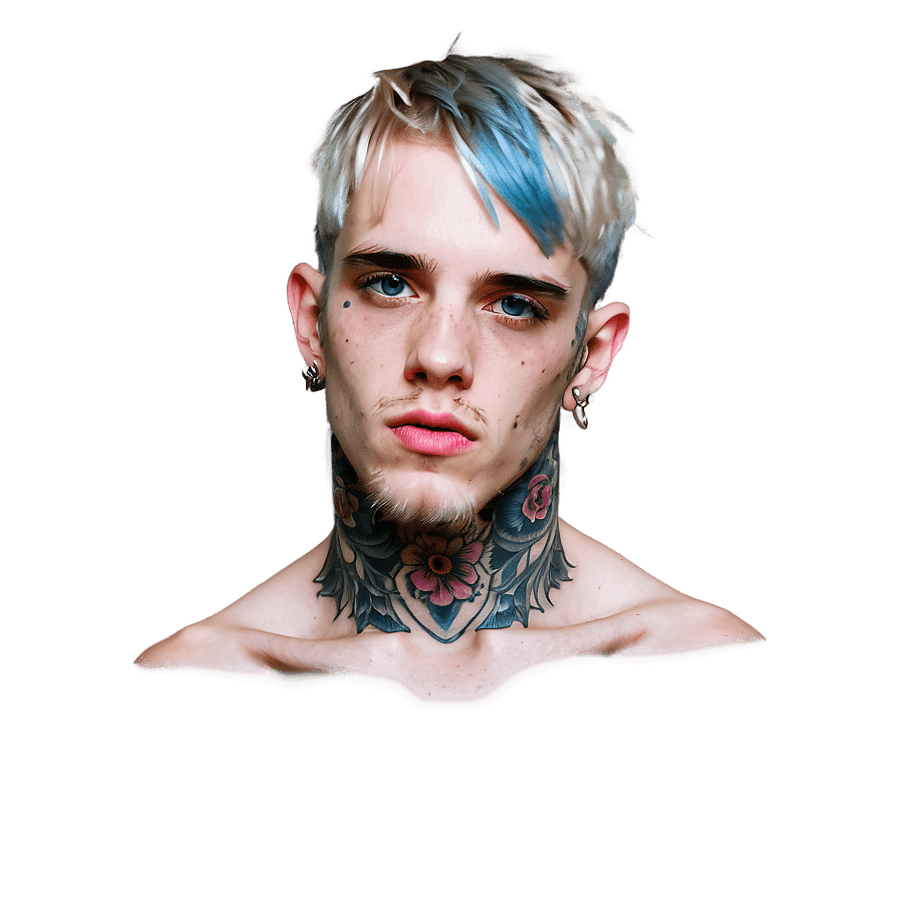 Lil Peep Tattoo Design PNG wwp31