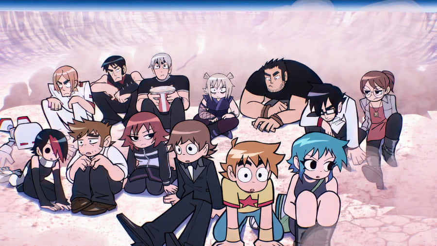 Scena Animata del Gruppo di Scott Pilgrim