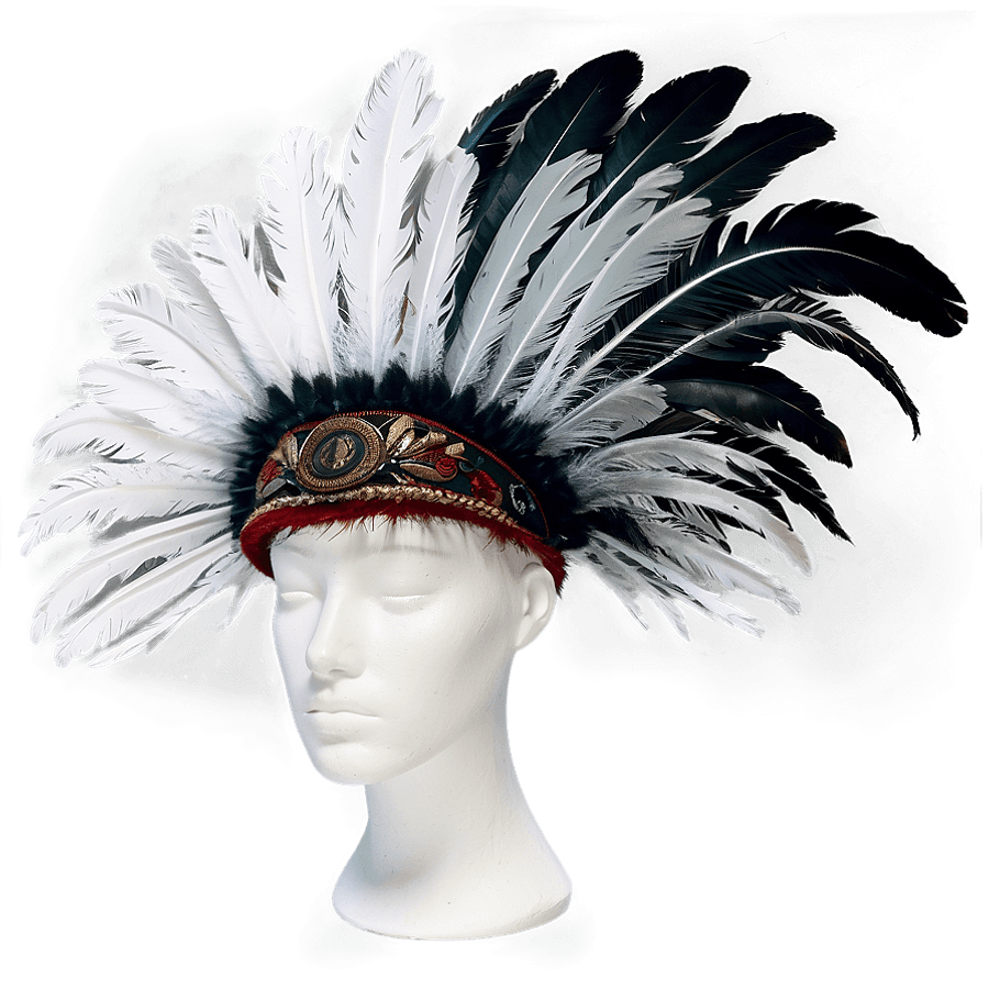 Feather Bonnet PNG kjo77