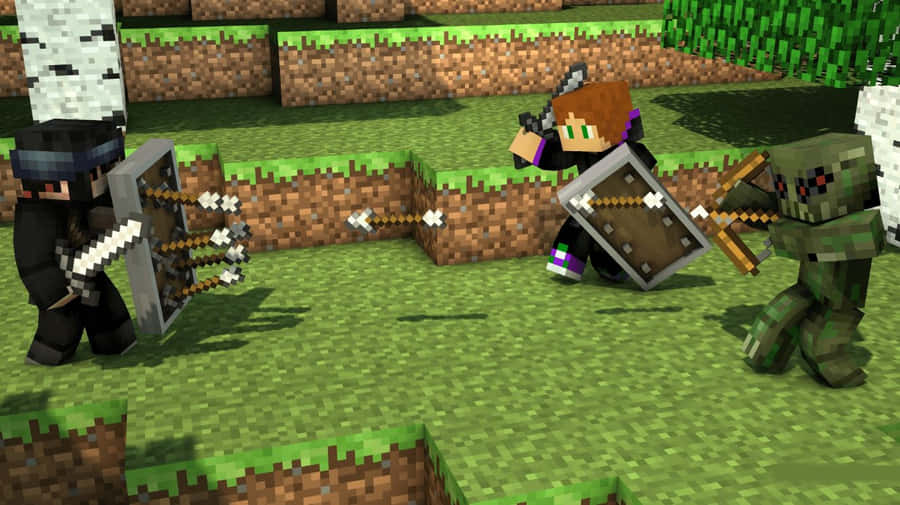MinecraftBybor 1328 x 745 tapet