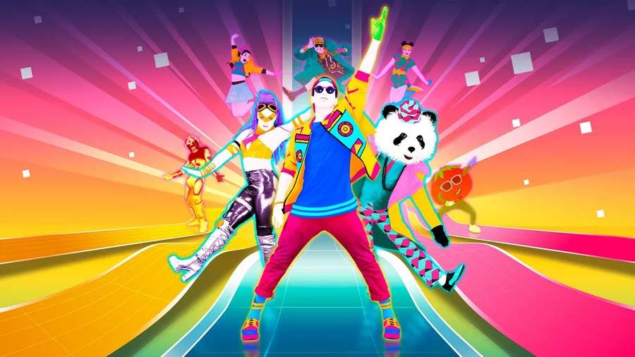 Just Dance Colorful Art wallpaper