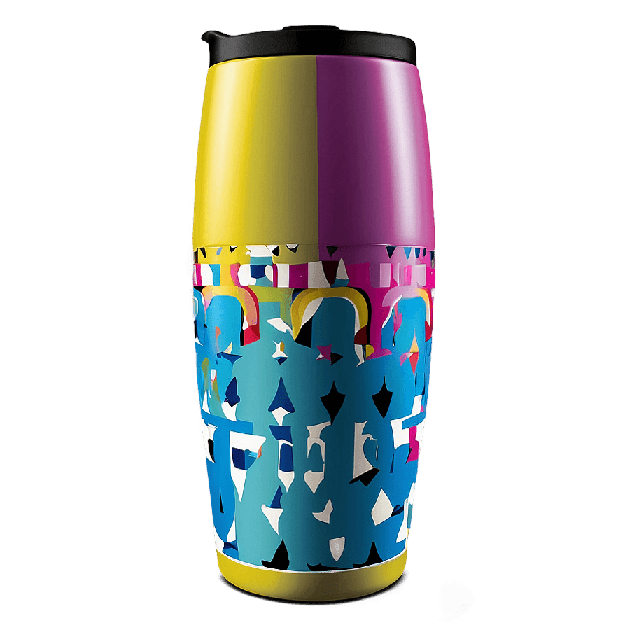 Retro Tumbler Cup PNG qmh