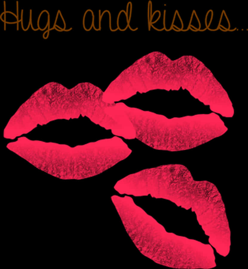 Hugsand Kisses Lip Prints