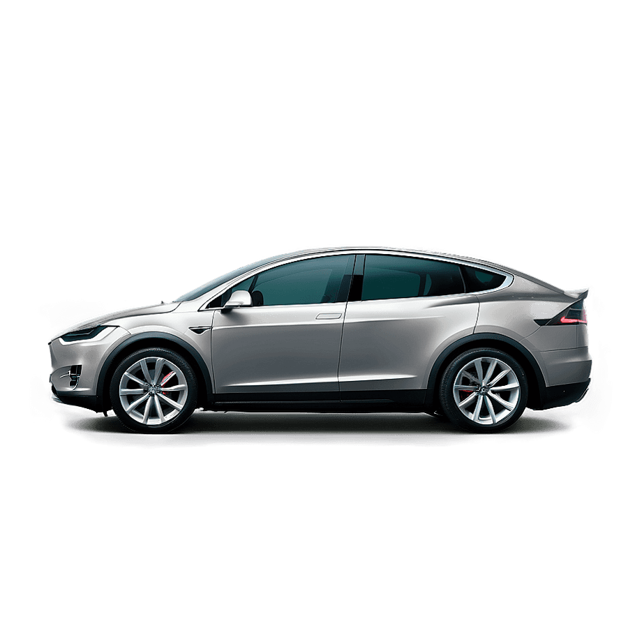 Tesla Model X Matte Finish PNG vta