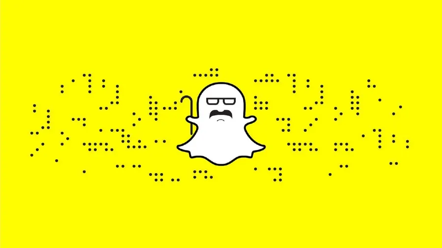 Snapchat Ghost Vector wallpaper
