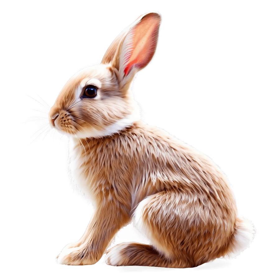 Lovely Bunny Drawing PNG kln43