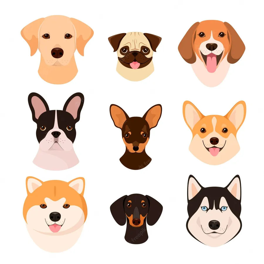 Dogs background