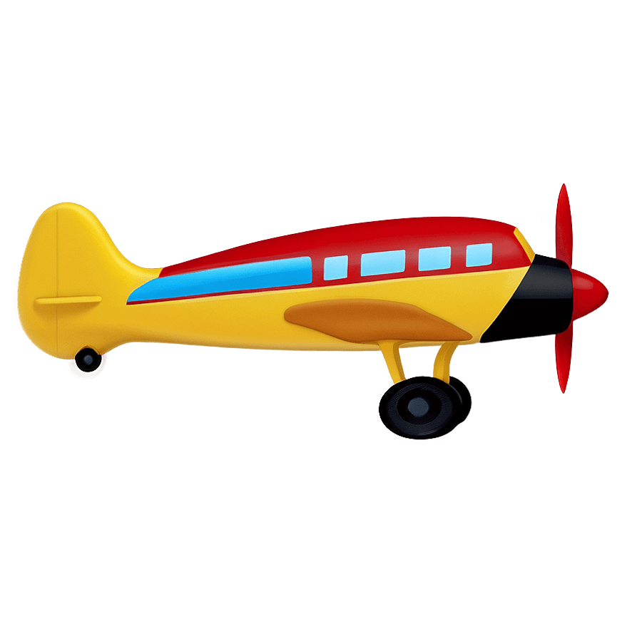Toy Airplane PNG 05252024