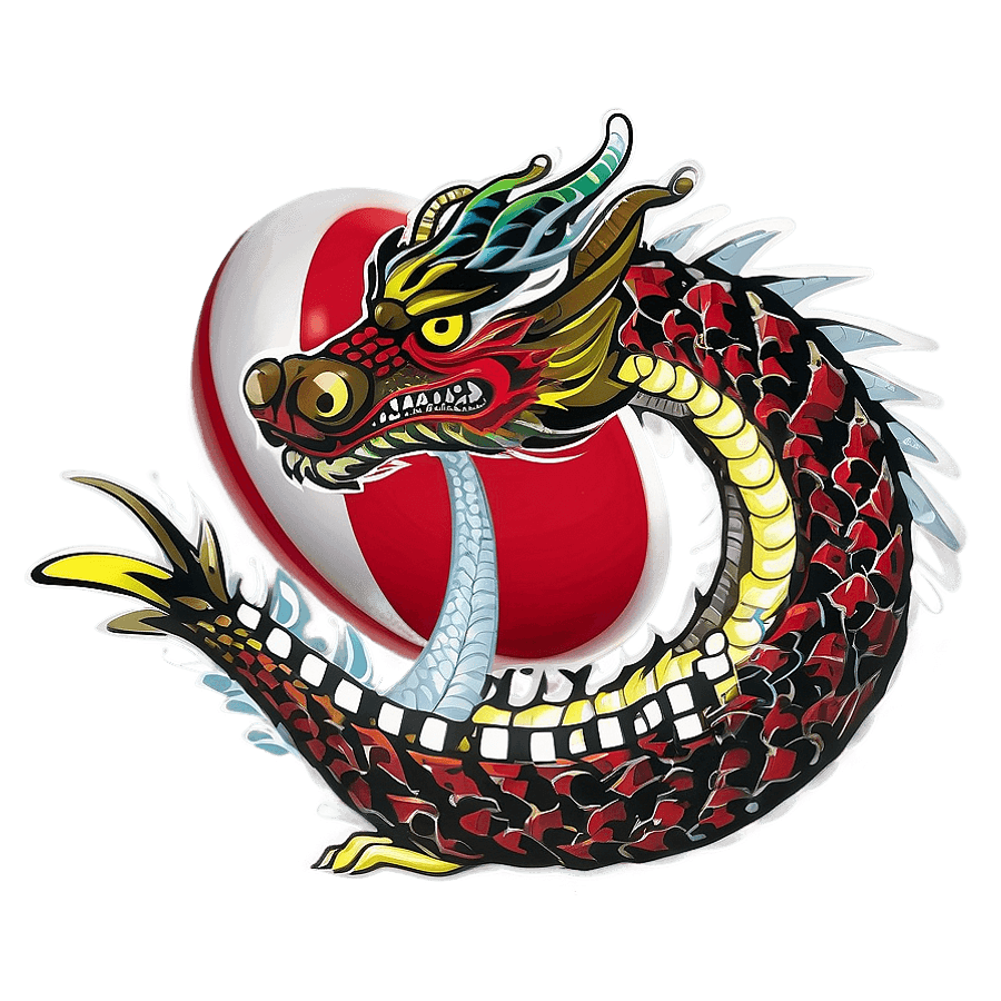 Japanese Dragon in Folklore PNG 62