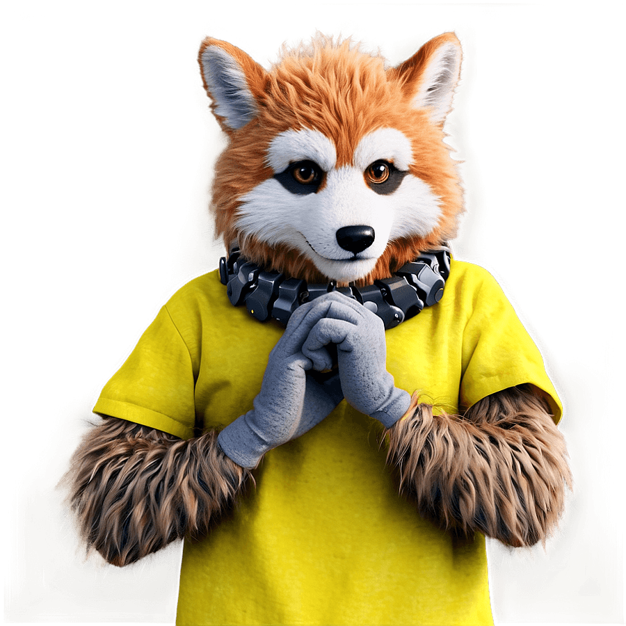 Furry Environmental Activist PNG ijx