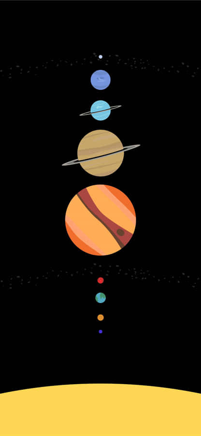 Minimalistiskrum 1284 x 2778 tapet.