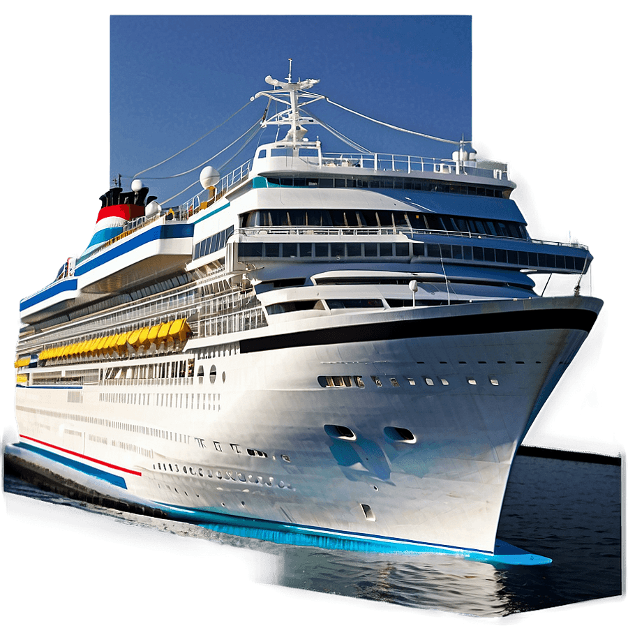 Modern Cruise Ship PNG 05212024