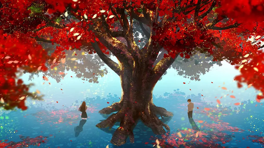 Anime Landscape background